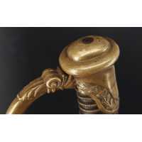 Armes Blanches SABRE D'OFFICIER D'INFANTERIE MODÈLE 1821 DE LA GARDE NATIONALE DE LOUIS PHILIPPE Ier COQ MONARCHIE DE JUILLET CH