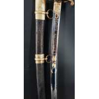 Armes Blanches SABRE D'OFFICIER D'INFANTERIE MODÈLE 1821 DE LA GARDE NATIONALE DE LOUIS PHILIPPE Ier COQ MONARCHIE DE JUILLET CH
