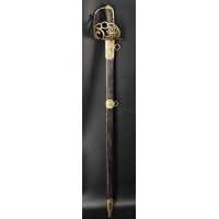 Armes Blanches SABRE D'OFFICIER DU RÉGIMENT DE CAVALERIE DE LA REINE MAISON DU ROI ÉPOQUE LOUIS XVI {PRODUCT_REFERENCE} - 1
