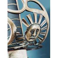 Armes Blanches SABRE D'OFFICIER DU RÉGIMENT DE CAVALERIE DE LA REINE MAISON DU ROI ÉPOQUE LOUIS XVI {PRODUCT_REFERENCE} - 2