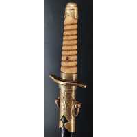 Militaria WW2  DAGUE D'OFFICIER DE LA MARINE IMPERIALE JAPONAISE - JAPON Seconde Guerre mondiale {PRODUCT_REFERENCE} - 3