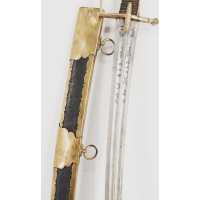 Armes Blanches IMPOSANT SABRE D'OFFICIER DE HUSSARD - FRANCE DIRECTOIRE / CONSULAT {PRODUCT_REFERENCE} - 9