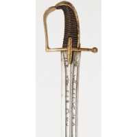 Armes Blanches IMPOSANT SABRE D'OFFICIER DE HUSSARD - FRANCE DIRECTOIRE / CONSULAT {PRODUCT_REFERENCE} - 17