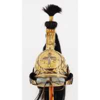 Militaria CASQUE DE LA PREMIÈRE COMPAGNIE DE MOUSQUETAIRES GRIS DU ROI MAISON MILITAIRE DU ROI MODÈLE 1814 - FRANCE RESTAURATION