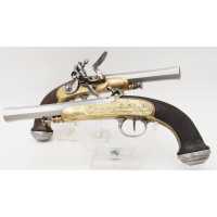 Armes de Poing PAIRE DE PISTOLETS À SILEX SYSTÈME MOULARD DUFOUR À SAINT ETIENNE - FRANCE RESTAURATION {PRODUCT_REFERENCE} - 13