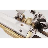 Armes de Poing PAIRE DE PISTOLETS À SILEX SYSTÈME MOULARD DUFOUR À SAINT ETIENNE - FRANCE RESTAURATION {PRODUCT_REFERENCE} - 6