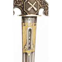 Armes Blanches SOMPTUEUSE DAGUE DE MARINE OFFERTE SUITE À L'ÉRECTION DE L'OBÉLISQUE DE LUXOR À PARIS PAR GEUILLÉ EN 1836, MONARC