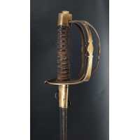 Armes Blanches SABRE D'OFFICIER DE DRAGON LAME DE BRETTEUR POUR ENTRAINEMENT À L'ESCIME MILITAIRE - FRANCE ÉPOQUE LOUIS XVI {PRO