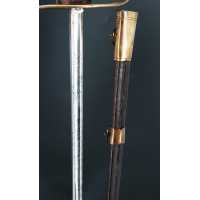 Armes Blanches SABRE D'OFFICIER DE DRAGON LAME DE BRETTEUR POUR ENTRAINEMENT À L'ESCIME MILITAIRE - FRANCE ÉPOQUE LOUIS XVI {PRO