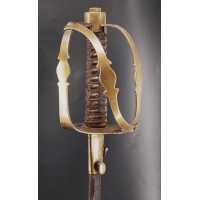 Armes Blanches SABRE D'OFFICIER DE DRAGON LAME DE BRETTEUR POUR ENTRAINEMENT À L'ESCIME MILITAIRE - FRANCE ÉPOQUE LOUIS XVI {PRO