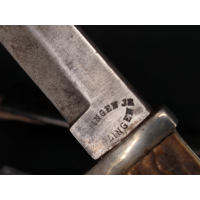 Militaria COUTEAU DE TRANCHÉE ALLEMAND WW1 BOIS DE CERF SOLINGEN {PRODUCT_REFERENCE} - 9