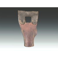 Militaria GOUSSET CUIR PORTE BAÏONNETTE CHASSEPOT MODÈLE 1866 INFANTERIE {PRODUCT_REFERENCE} - 1