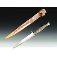 Militaria DAGUE LE COMMANDO SUPER NOGENT INOX PARACHISTISTE INDOCHINE {PRODUCT_REFERENCE} - 2