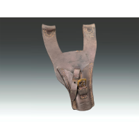 Militaria GOUSSET PORTE BAÏONNETTE GRAS 1874 INFANTERIE  CUIR BRUN CIRÉ {PRODUCT_REFERENCE} - 1