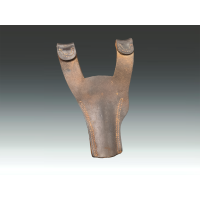 Militaria GOUSSET PORTE BAÏONNETTE GRAS 1874 INFANTERIE  CUIR BRUN CIRÉ {PRODUCT_REFERENCE} - 2