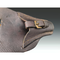 Militaria GOUSSET PORTE BAÏONNETTE GRAS 1874 INFANTERIE  CUIR BRUN CIRÉ {PRODUCT_REFERENCE} - 3