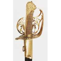 Armes Blanches RARE FORT SABRE D'OFFICIER DE MARINE RÉVOLUTIONNAIRE DE TYPE MONTMORENCY - FRANCE RÉVOLUTION / DIRECTOIRE {PRODUC