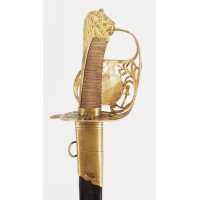 Armes Blanches RARE FORT SABRE D'OFFICIER DE MARINE RÉVOLUTIONNAIRE DE TYPE MONTMORENCY - FRANCE RÉVOLUTION / DIRECTOIRE {PRODUC