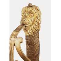 Armes Blanches RARE FORT SABRE D'OFFICIER DE MARINE RÉVOLUTIONNAIRE DE TYPE MONTMORENCY - FRANCE RÉVOLUTION / DIRECTOIRE {PRODUC