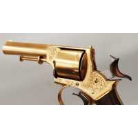 Armes de Poing REVOLVER    SIÈGE DE PARIS 1870 - 1871   MODÈLE TYPE WEBLEY TRANTER 1868  CALIBRE .442 CF OBSOLETE - GB XIXè {PRO