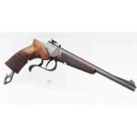 Armes de Poing PISTOLET DE TIR SUISSE CALIBRE 22LR  BLOC TOMBANT  C.WIDMER ST GALLEN 1880-1890 {PRODUCT_REFERENCE} - 4