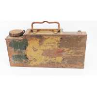 Militaria WW1 CAISSE CAMOUFLÉE 3 TONS  DE REFROIDISSEMENT À EAU MITRAILLEUSE MAXIM MG08  MG08/15 {PRODUCT_REFERENCE} - 2