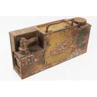 Militaria WW1 CAISSE CAMOUFLÉE 3 TONS  DE REFROIDISSEMENT À EAU MITRAILLEUSE MAXIM MG08  MG08/15 {PRODUCT_REFERENCE} - 4