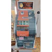 Antiquités MACHINE A SOUS CASINO US   MAD MONEY   JACKPOT AMÉRICAIN SEGA ANNÉES 50 {PRODUCT_REFERENCE} - 2