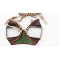 Militaria LUNETTE DE VOL AVIATEUR  OU  MOTOCYCLISTE  OU  VOITURE   BREVET SGDG   FRANCE DEBUT XXè {PRODUCT_REFERENCE} - 7