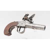 Armes de Poing PISTOLET A SILEX DE GOUSSET DIT DE VOYAGE A BALLE FORCEE CALIBRE 10.8MM {PRODUCT_REFERENCE} - 5