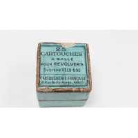 Cartouches Munitions BOITE 25 MUNITIONS ANCIENNE CARTOUCHES CALIBRE 6MM VELODOG PERCUSSION CENTRALE CARTOUCHERIE FRANCAISE XIXè 