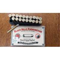 Cartouches classées BOITE DE 20 CARTOUCHES BLACK HILLS AMMUNITION CALIBRE 38-55 WINCHESTER COWBOY ACTION 255 GRAINS {PRODUCT_REF