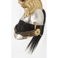 Militaria CASQUE DE CUIRASSIERS MODÈLE 1845 - FRANCE MONARCHIE DE JUILLET - SECOND EMPIRE. {PRODUCT_REFERENCE} - 9