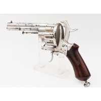 Armes de Poing REVOLVER LEFAUCHEUX LF1250  MODÈLE 1864  20 COUPS  CANONS SUPERPOSÉS  CALIBRE 7MM À BROCHE - FRANCE SECOND EMPIRE