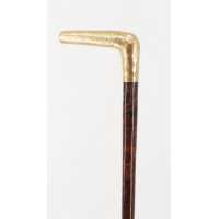 Antiquités LUXUEUSE CANNE DE MARCHE  ÉCAILLE ET OR JAUNE {PRODUCT_REFERENCE} - 16