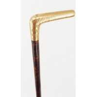 Antiquités LUXUEUSE CANNE DE MARCHE  ÉCAILLE ET OR JAUNE {PRODUCT_REFERENCE} - 9