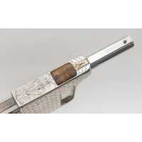 Armes de Poing PISTOLET GAULOIS NUMÉRO 2   ATYPIQUE GRAVURE MÉCANIQUE SAINT-ETIENNE FRANCE XIXè {PRODUCT_REFERENCE} - 3