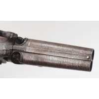 Armes de Poing RARISSIME PAIRE DE PISTOLETS CORSE  DOUBLES CANONS À PERCUSSION FAIT À PIETRALBA XIXè CALIBRE 13MM {PRODUCT_REFER