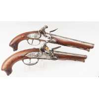 Armes de Poing PISTOLETS À SILEX DE MARINE CAMPAGNE DE CORSE Gabriel-Honoré RIQUETI, Comte de Pierre-Buffière, dit MIRABEAU {PRO