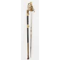 Armes Blanches SABRE DE MOUSQUETAIRE DE LA 1ère COMPAGNIE DE LA MAISON MILITAIRE DU ROI MODELE 1814 - France Restauration {PRODU