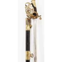 Armes Blanches SABRE DE MOUSQUETAIRE DE LA 1ère COMPAGNIE DE LA MAISON MILITAIRE DU ROI MODELE 1814 - France Restauration {PRODU