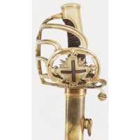 Armes Blanches SABRE DE MOUSQUETAIRE DE LA 1ère COMPAGNIE DE LA MAISON MILITAIRE DU ROI MODELE 1814 - France Restauration {PRODU