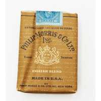 Militaria WW2 1944  PHILIP MORRIS & C°  PAQUET PLEIN NON OUVERT ESTABLISHED OVER 90 YEARS {PRODUCT_REFERENCE} - 1