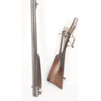 Armes Longues IMPOSANT FUSIL DE CHASSE CANARDIER CALIBRE 4 PERCUSSION CENTRALE PAR CLAVIER À SAINT-ÉTIENNE {PRODUCT_REFERENCE} -