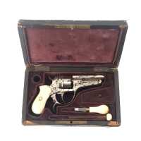 Armes de Poing REVOLVER GALAND PARIS 1868  CALIBRE 7MM PERCUSSION CENTRALE - FRANCE XIXè {PRODUCT_REFERENCE} - 1