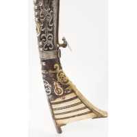 Armes Longues LONG FUSIL À SILEX MOUKHALA  - MAROC FIN DU XIXè {PRODUCT_REFERENCE} - 12