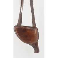 Militaria ÉTUI JAMBON MODÈLE 1876 POUR REVOLVER MAS MODÈLE 1873 INFANTERIE 11MM DE JANVIER 1895 - FRANCE IIIè République {PRODUC