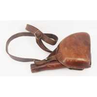 Militaria ÉTUI JAMBON MODÈLE 1876 POUR REVOLVER MAS MODÈLE 1873 INFANTERIE 11MM DE JANVIER 1895 - FRANCE IIIè République {PRODUC