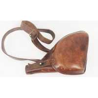 Militaria ÉTUI JAMBON MODÈLE 1876 POUR REVOLVER MAS MODÈLE 1873 INFANTERIE 11MM DE JANVIER 1895 - FRANCE IIIè République {PRODUC