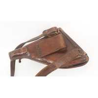 Militaria ÉTUI JAMBON MODÈLE 1876 POUR REVOLVER MAS MODÈLE 1873 INFANTERIE 11MM DE JANVIER 1895 - FRANCE IIIè République {PRODUC